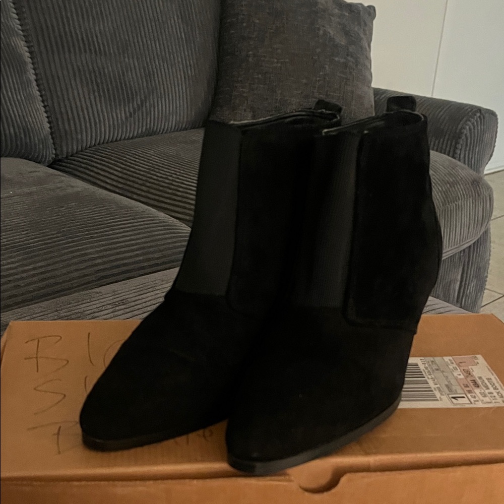Sleek Black Ankle Booties